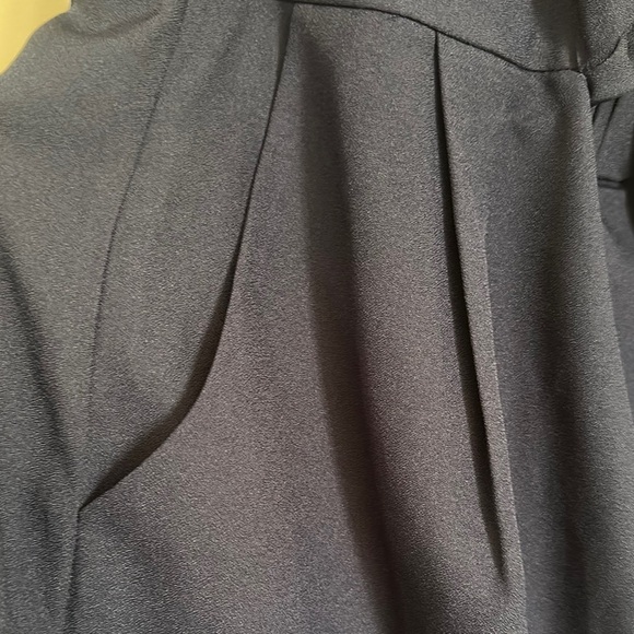Lulu's Blue Sleeveless Sheath Midi Dress for Work - Picture 7 of 9